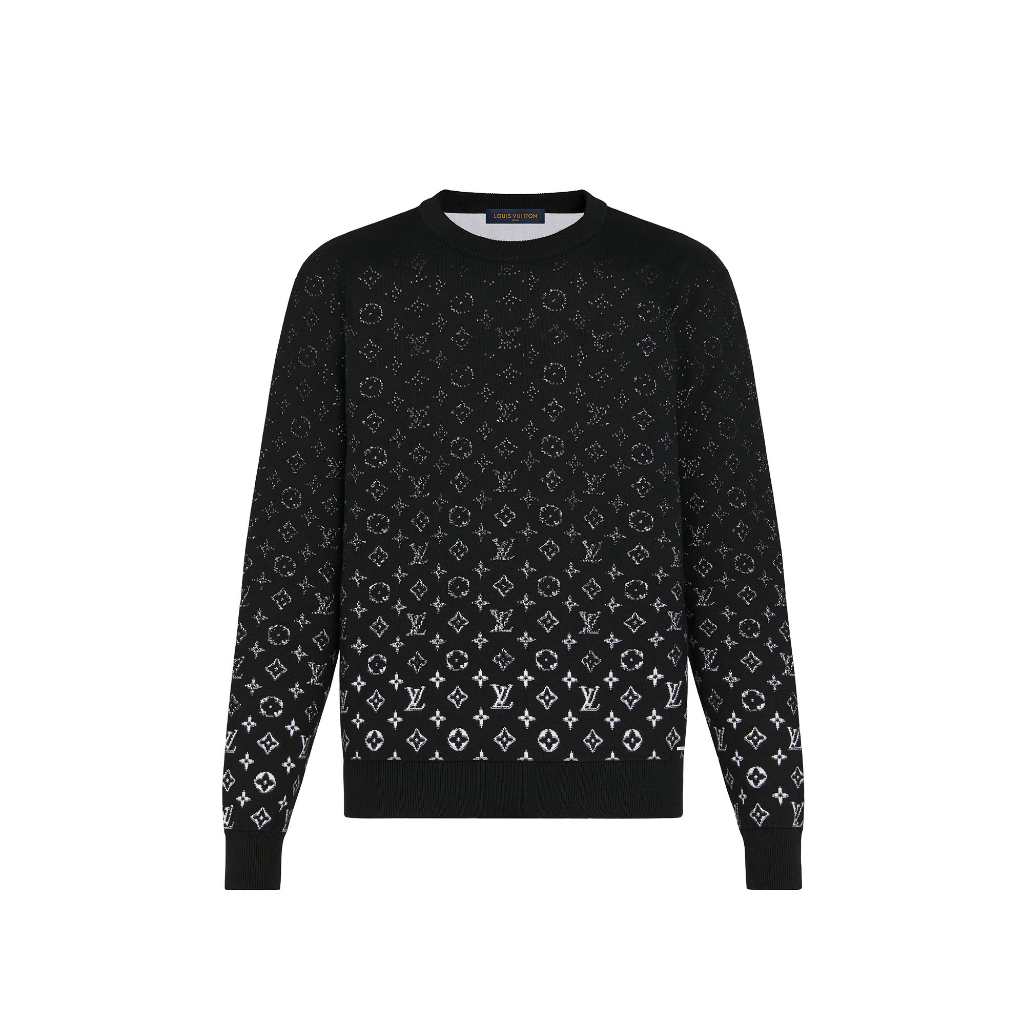 Lvse Monogram Degrade Crewneck Ready to Wear LOUIS VUITTON